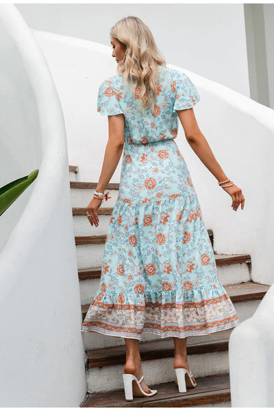 Maxi Abito Vintage Bohémien