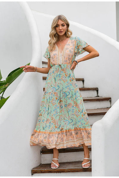 Abito Lungo Hippy Vintage