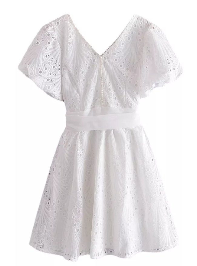 Abito Da Sposa Vintage Corto