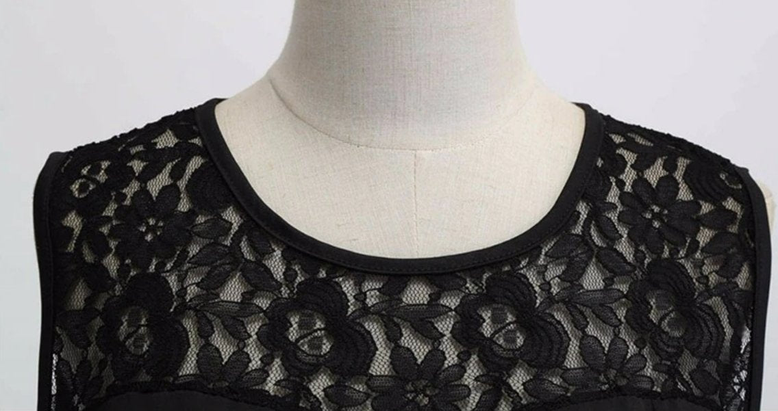 Abito Nero Retrò Anni '50