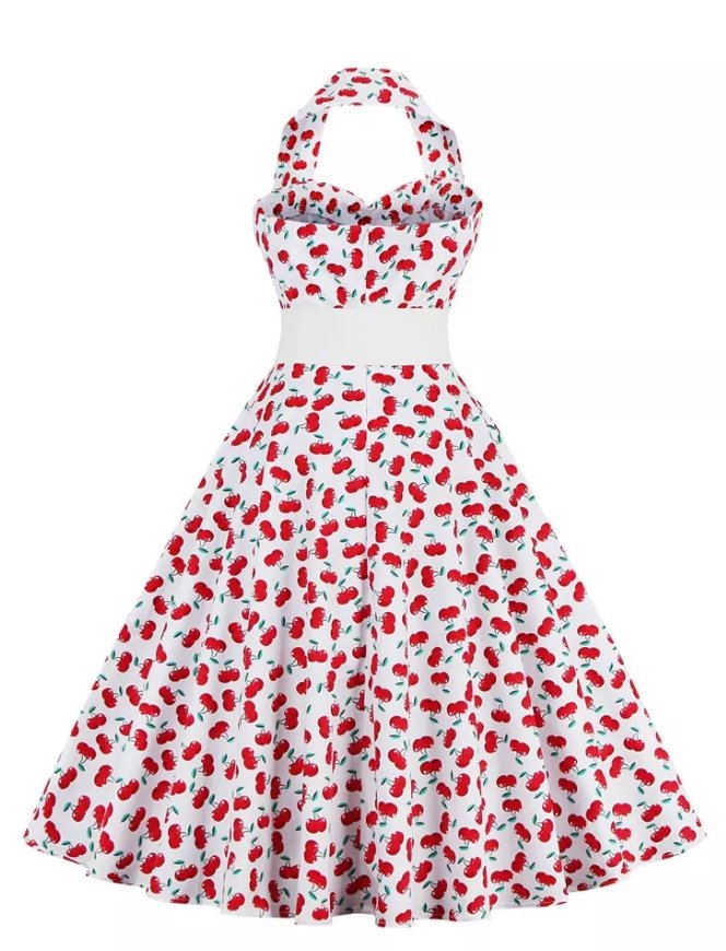 Abito Da Skater Anni '50 Bianco