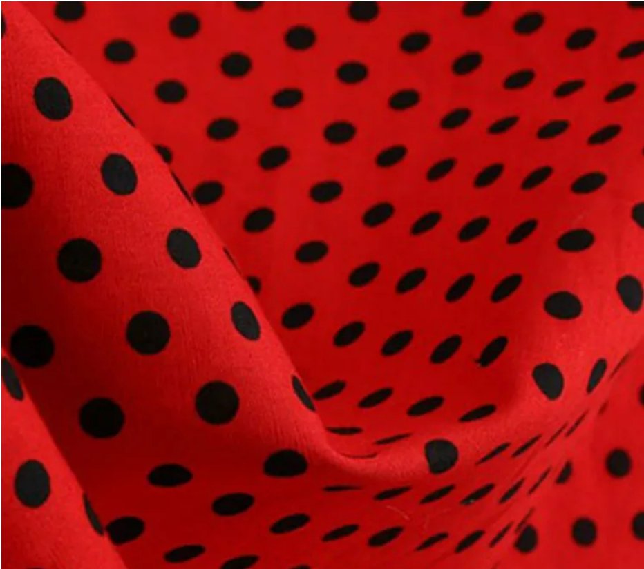 Abito Pin Up Rosso Anni '50