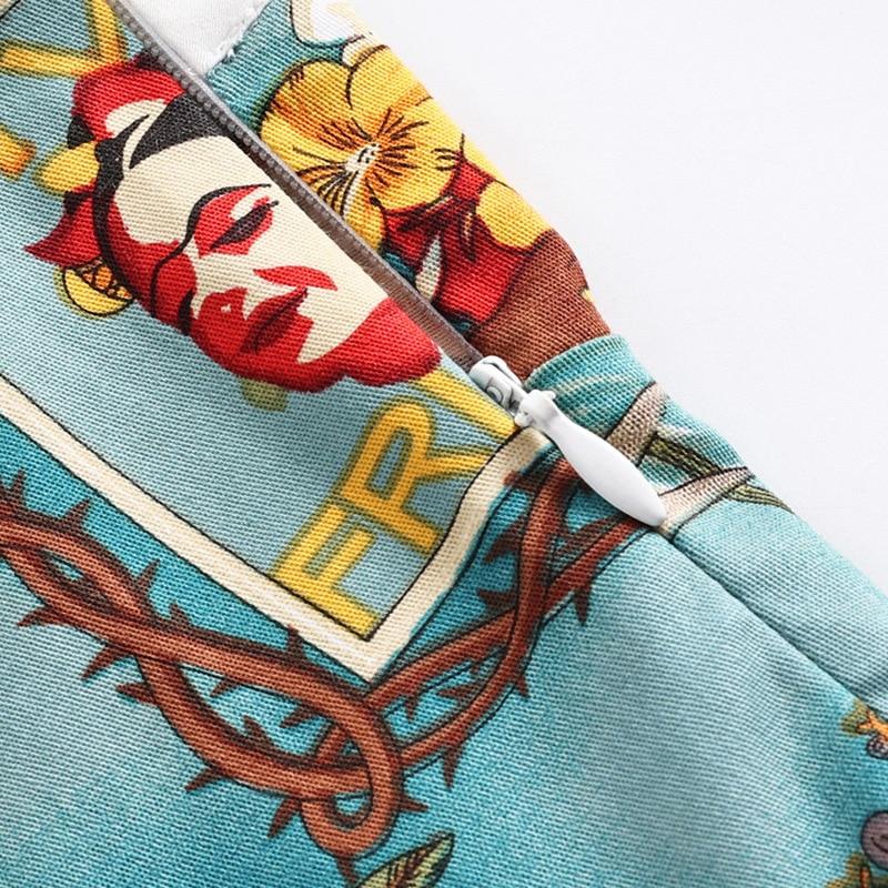 Abito Pin Up Con Scollo All'americana