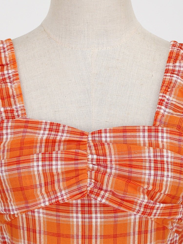 Abito A Righe Anni '50 Da Donna