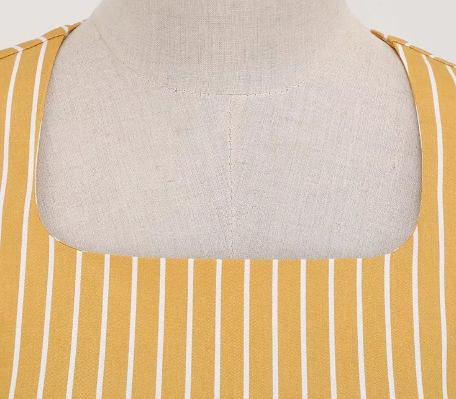 Abito Retrò Anni '50 Giallo