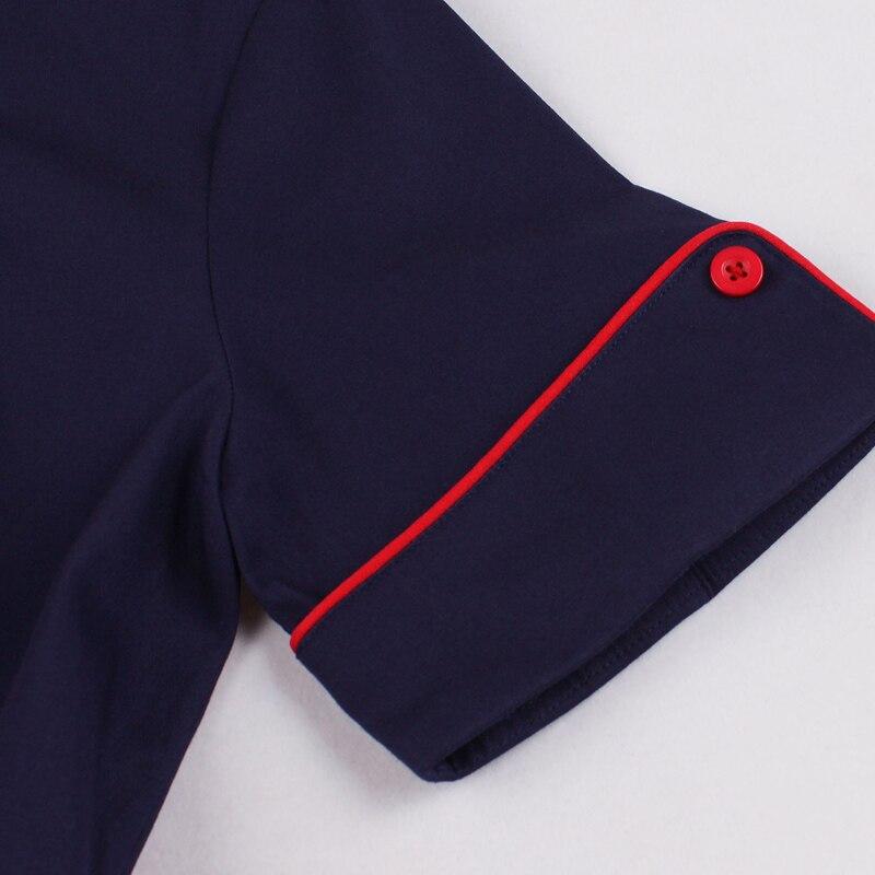 Abito Rockabilly Blu Navy