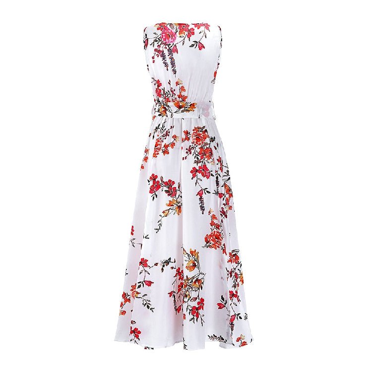 Abito Rosso E Bianco Anni '70