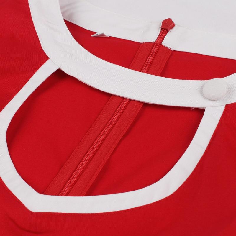 Abito Anni '60 Rosso