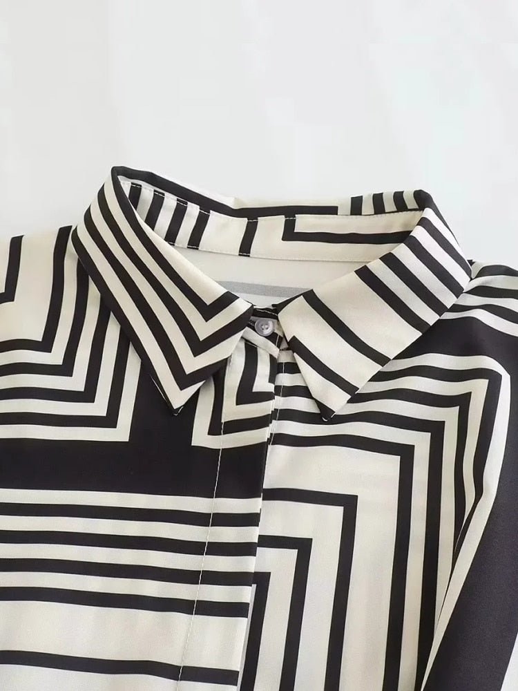 Abito Anni '70 A Quadri