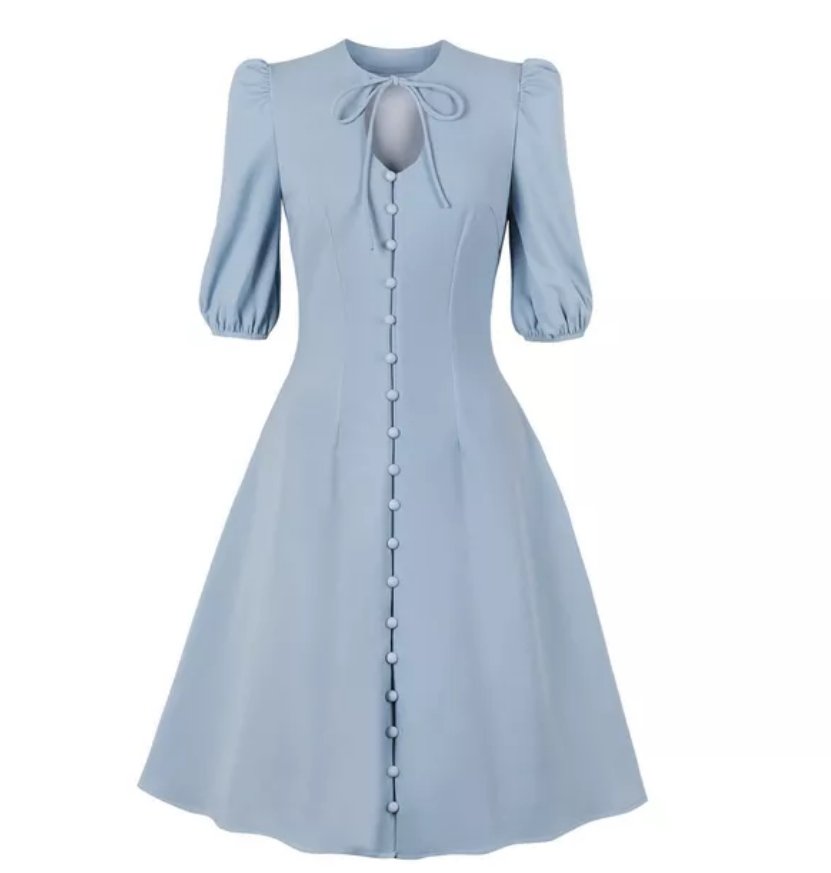 Journeaux Abito Stile Vintage Anni '50