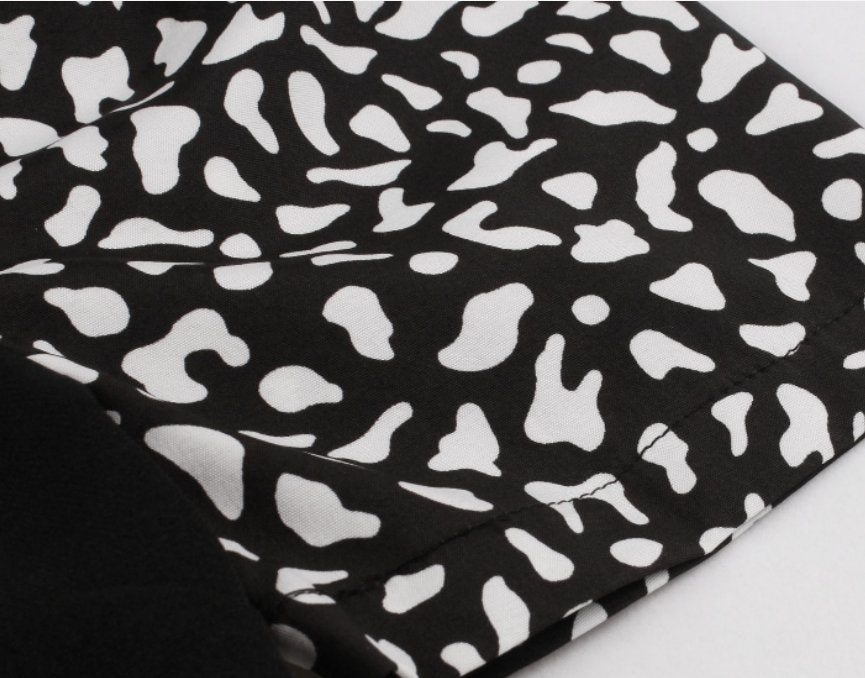 Abito Stile Anni '50 Vintage Nero