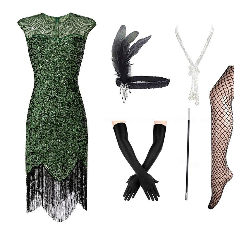 Abito Da Sposa Stile Anni '20 Verde