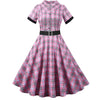 Abito Stile Anni '50 Rosa