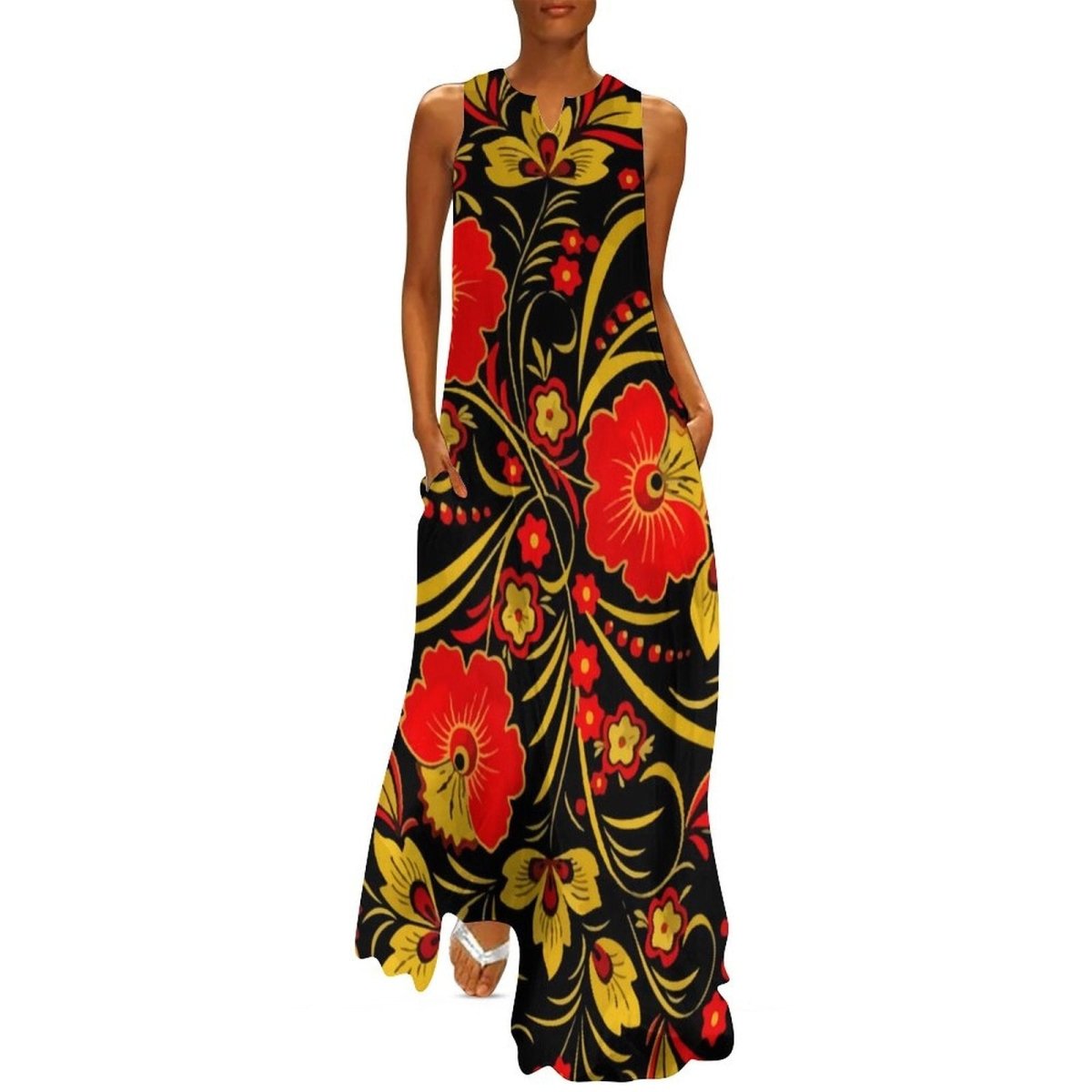 Abito In Stile Bohémien Anni '70