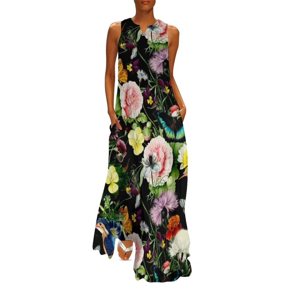 Fantastico Abito Stile Anni '70