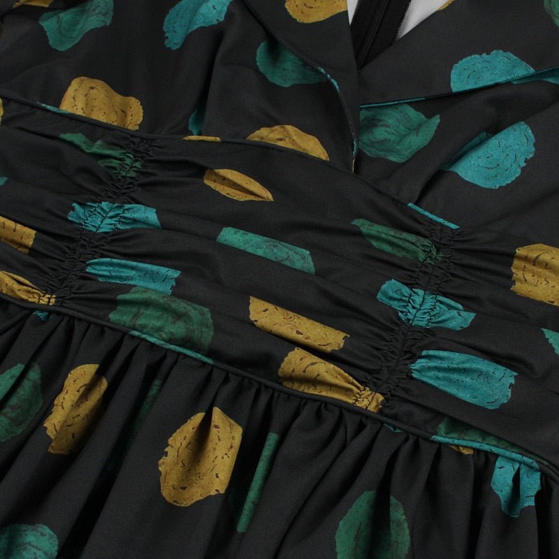 Abito A Pois Stile Anni '50