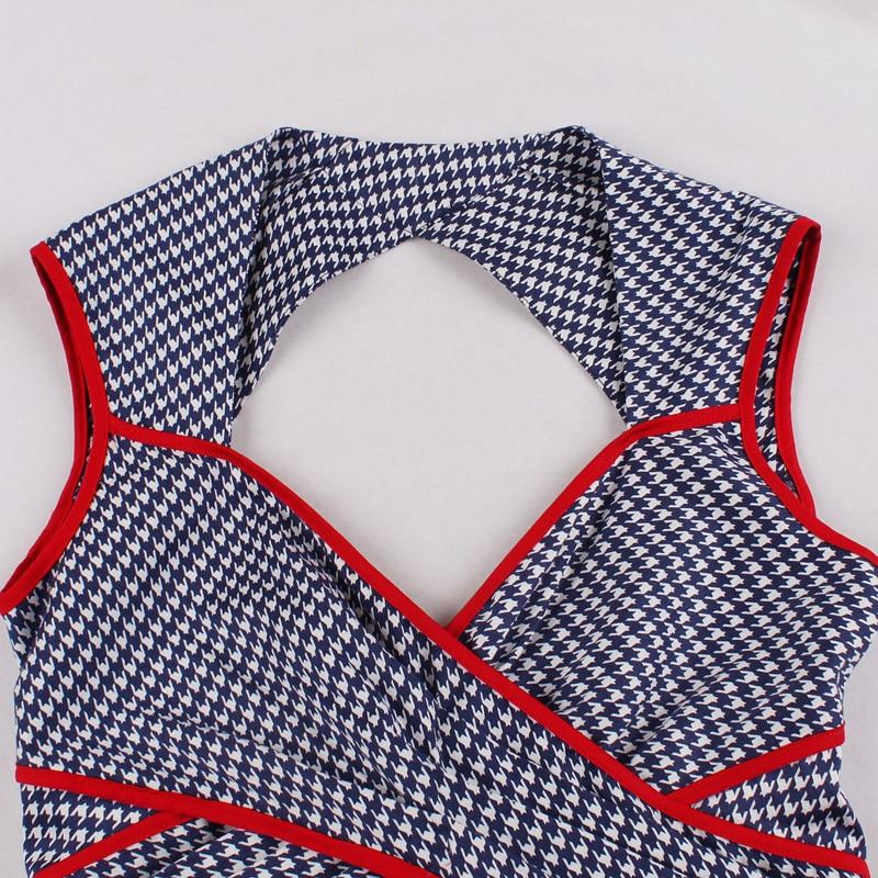 Abito Grembiule Vintage Blu