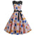 Abito Vintage A Trapezio Con Stelle