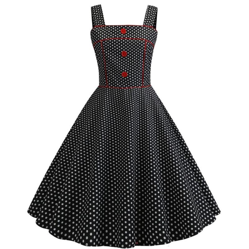 Abito Vintage 1950 Nero