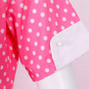 Abito Vintage A Pois Rosa Anni '50