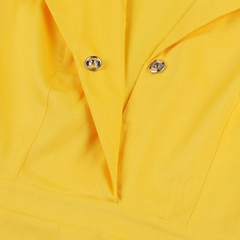 Abito Vintage Anni '50 Giallo