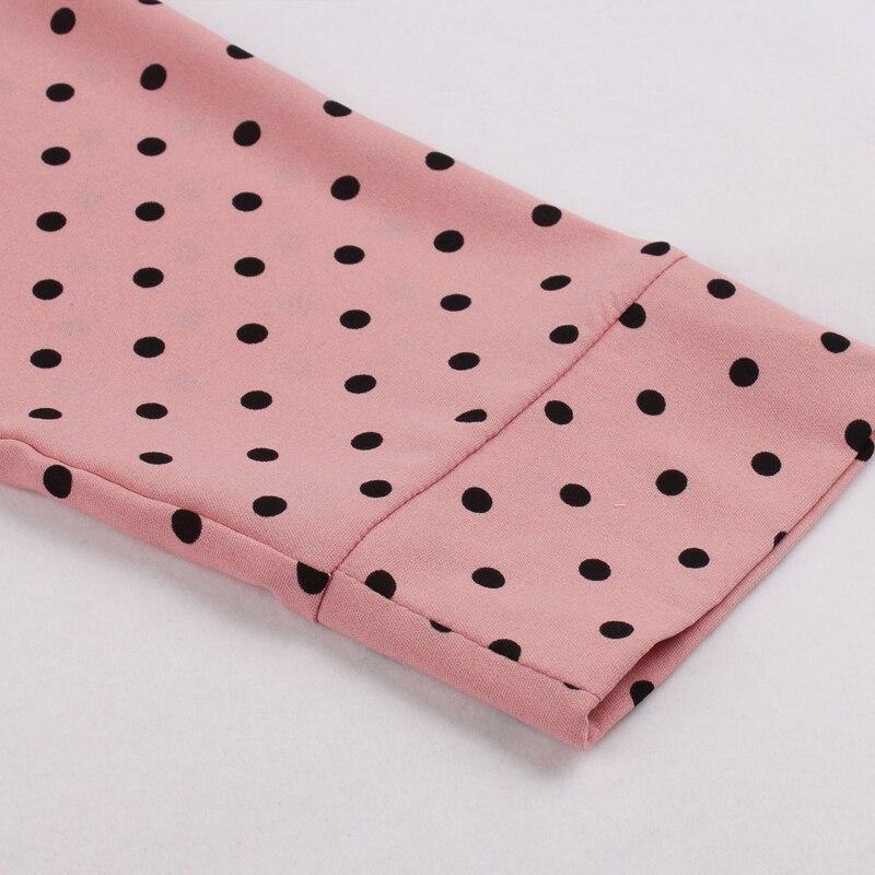 Abito Vintage Anni '50 Con Maniche Lunghe