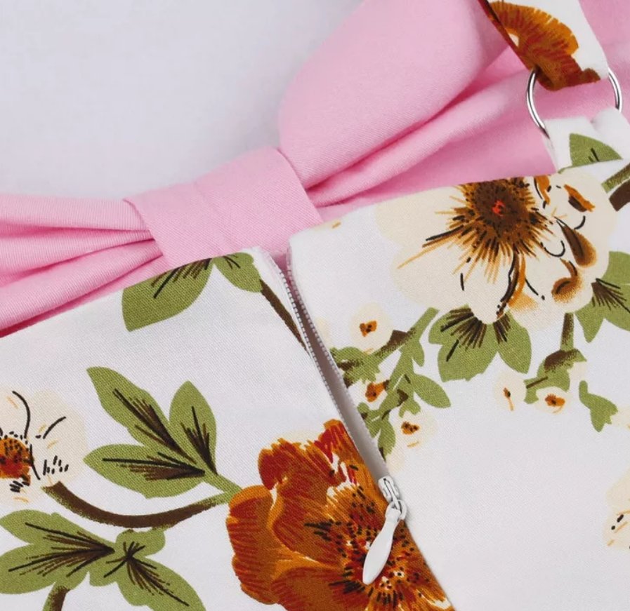 Abito Rosa Vintage Anni '50