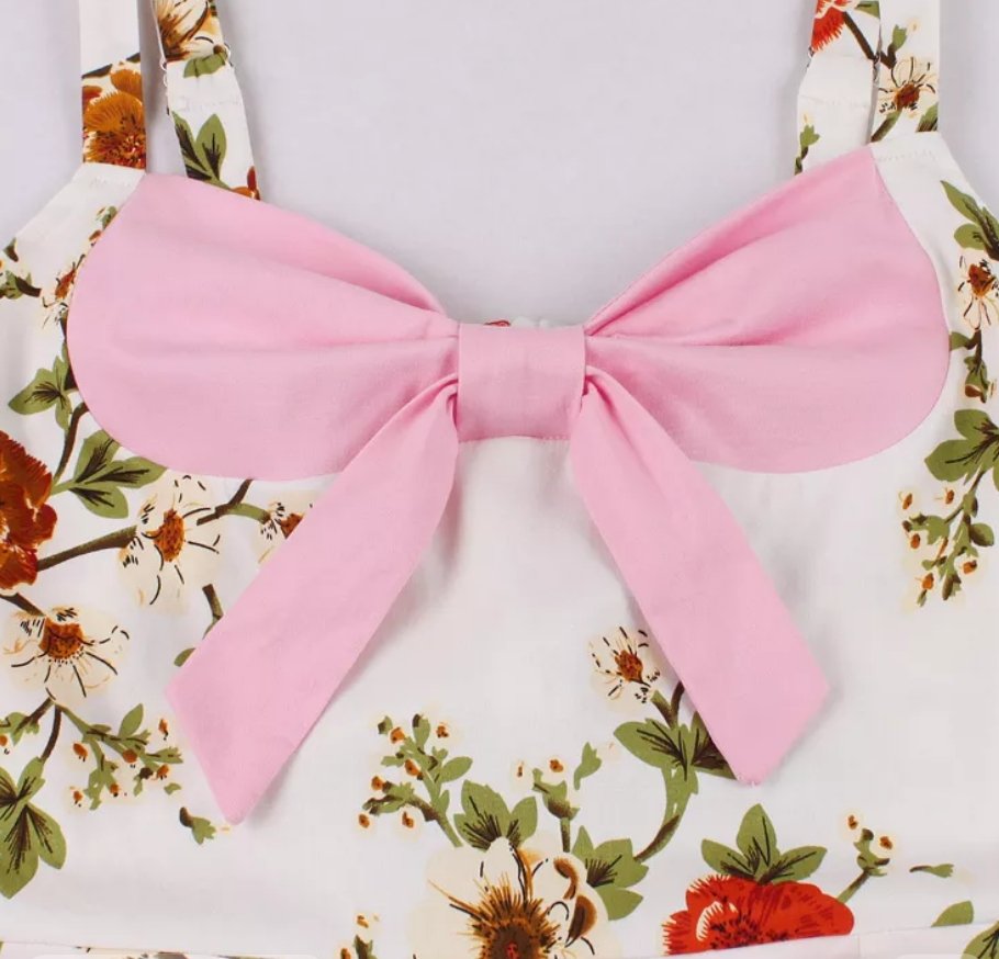 Abito Rosa Vintage Anni '50