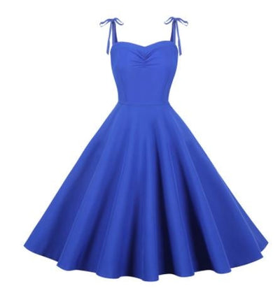 Abito Vintage Chic Anni '60 Blu