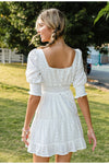 Abito Vintage In Pizzo Sangallo