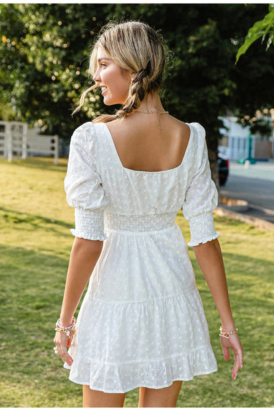 Abito Vintage In Pizzo Sangallo