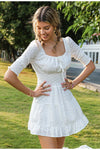 Abito Vintage In Pizzo Sangallo