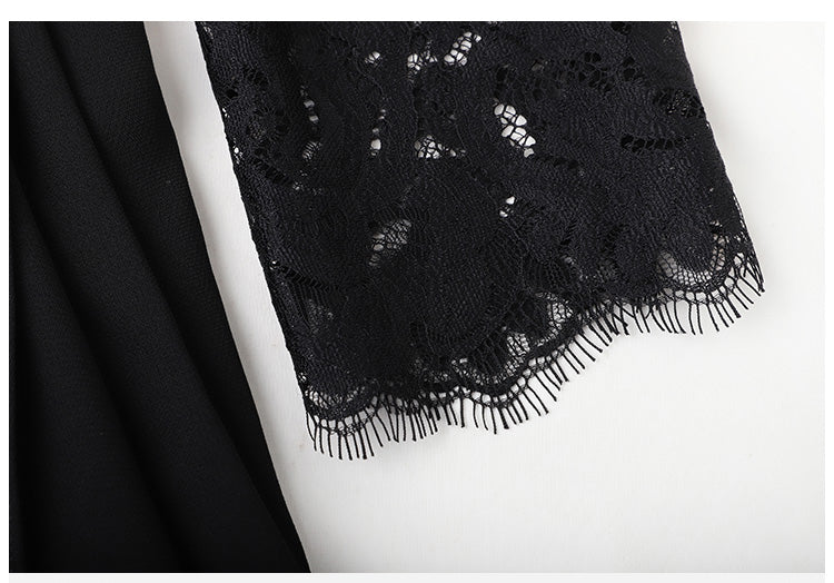 Abito Firmato Vintage Anni '40 Nero