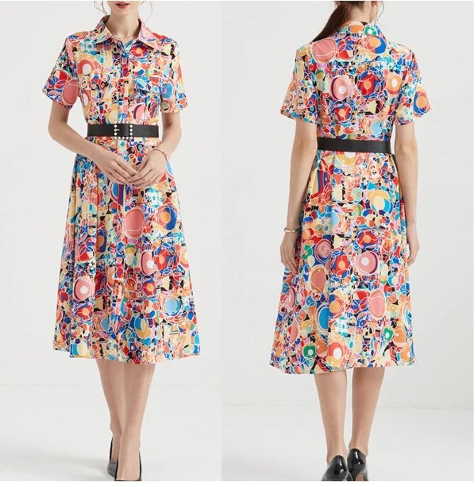 Abito Estivo Vintage Anni '40