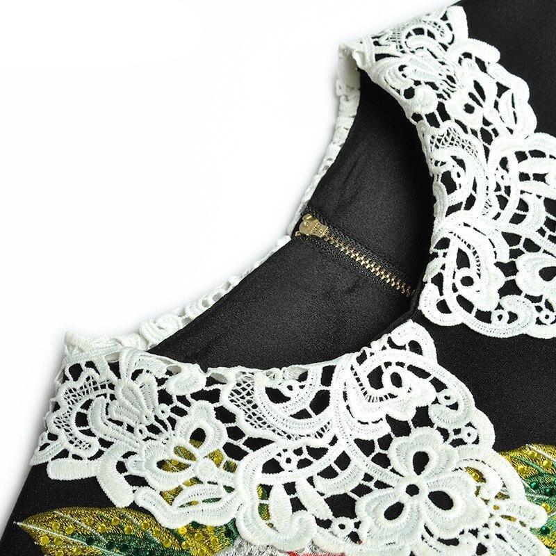 Abito Vintage Anni '40 Con Grandi Rose