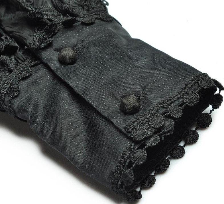 Abito Con Maniche A Lanterna Vintage Anni '40