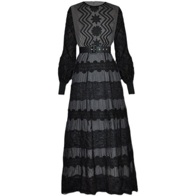 Abito Con Maniche A Lanterna Vintage Anni '40