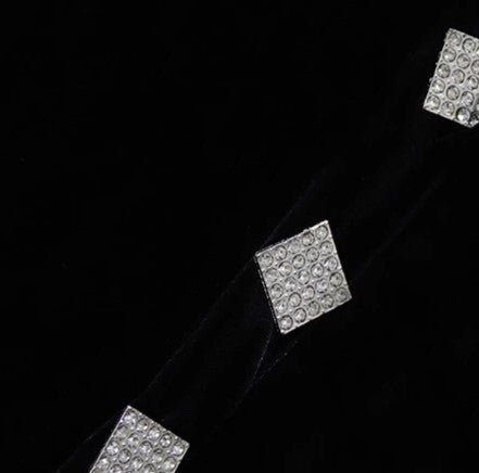 Abito Autunnale Nero Vintage Anni '40