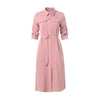 Abito Rosa Old School Vintage Anni '40