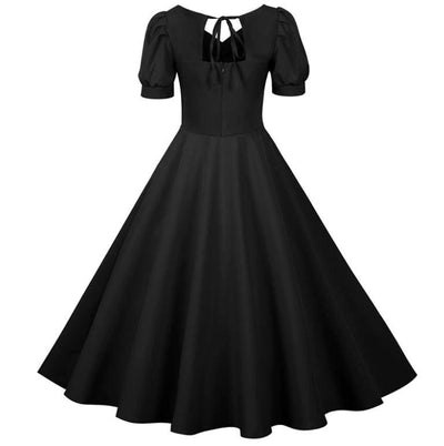 Abito Vintage Anni '50 Nero