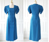 Abito Vintage Blu Reale
