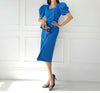Abito Vintage Blu Reale