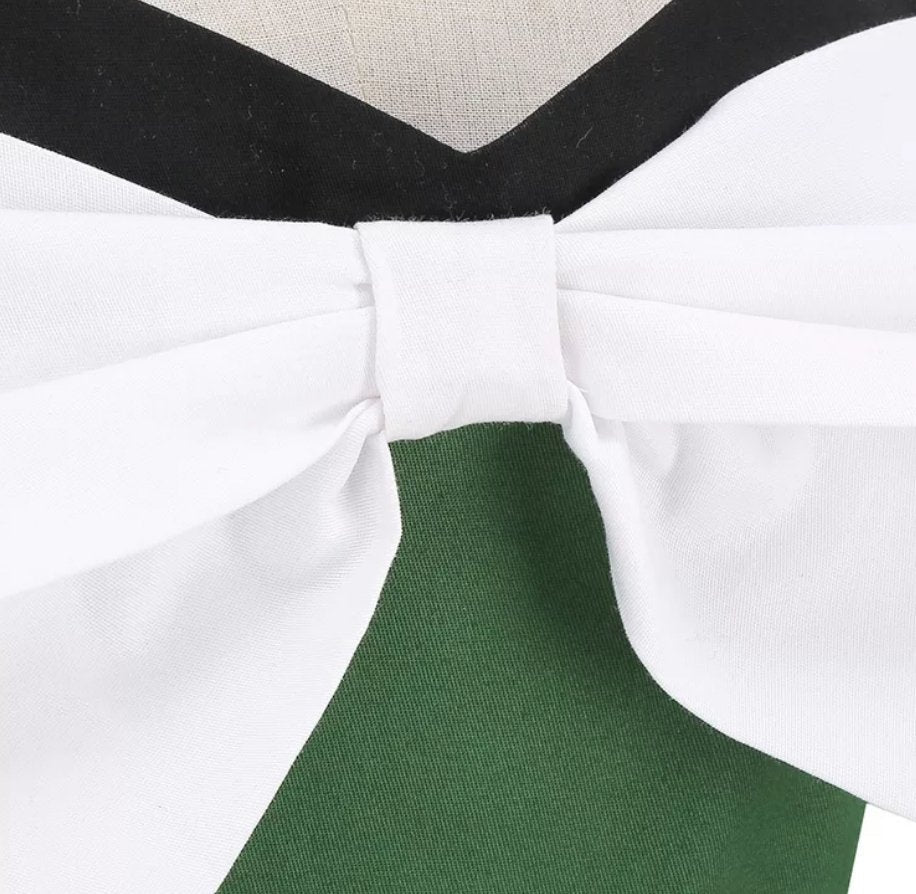 Abito Da Cerimonia Vintage Verde