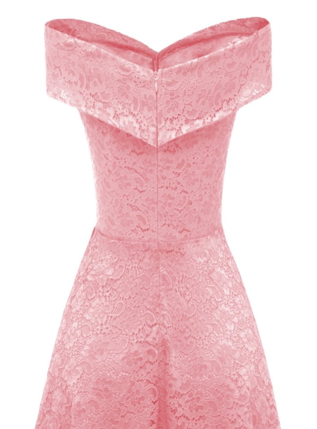 Abito Vintage Da Damigella D'onore Rosa