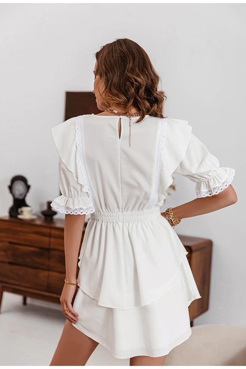 Abito In Pizzo Vintage Anni '50