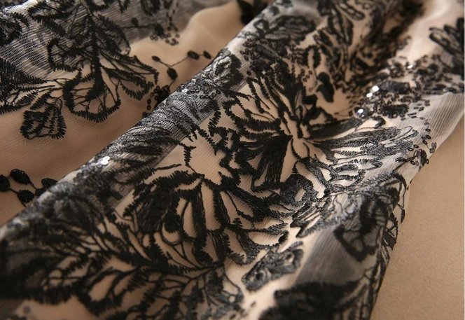 Abito Vintage In Pizzo Bohémien