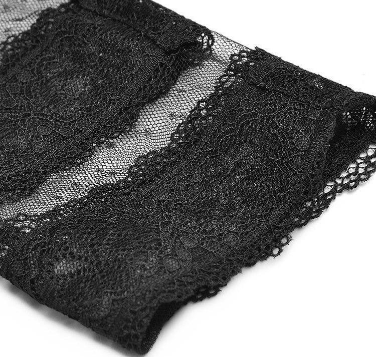 Abito Vintage In Pizzo A Maniche Lunghe