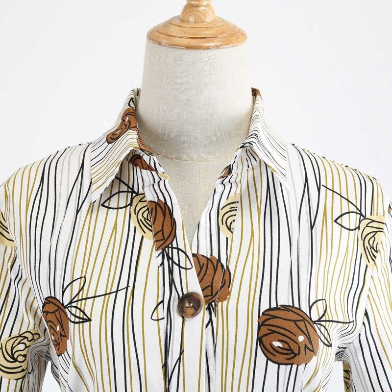 Abito Vintage Disegno Maniche Lunghe