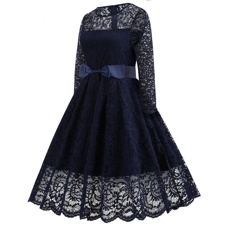 Abito Da Gala Blu Navy Vintage
