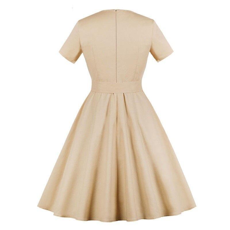 Abito Audrey Hepburn Anni '60 Beige
